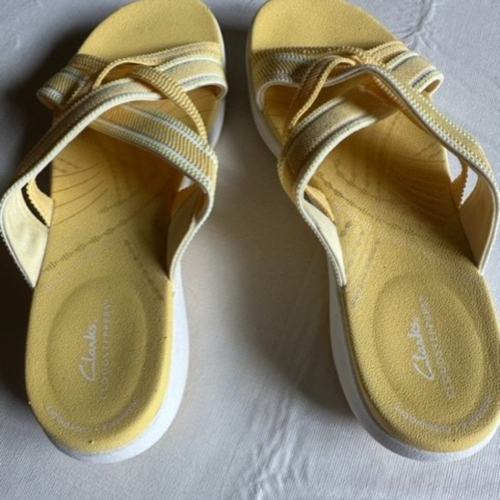 Clarks Cloudsteppers Sport Slide Sandals size 8 1/2W